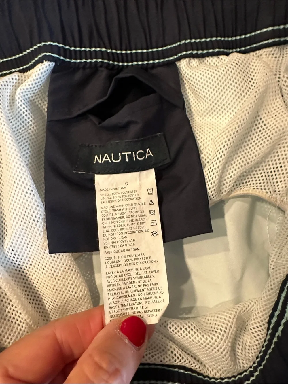 Nautica swim trunks